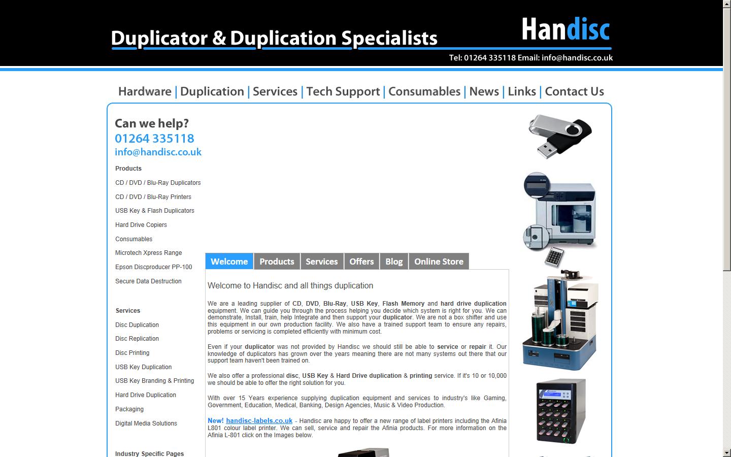 Handisc Website