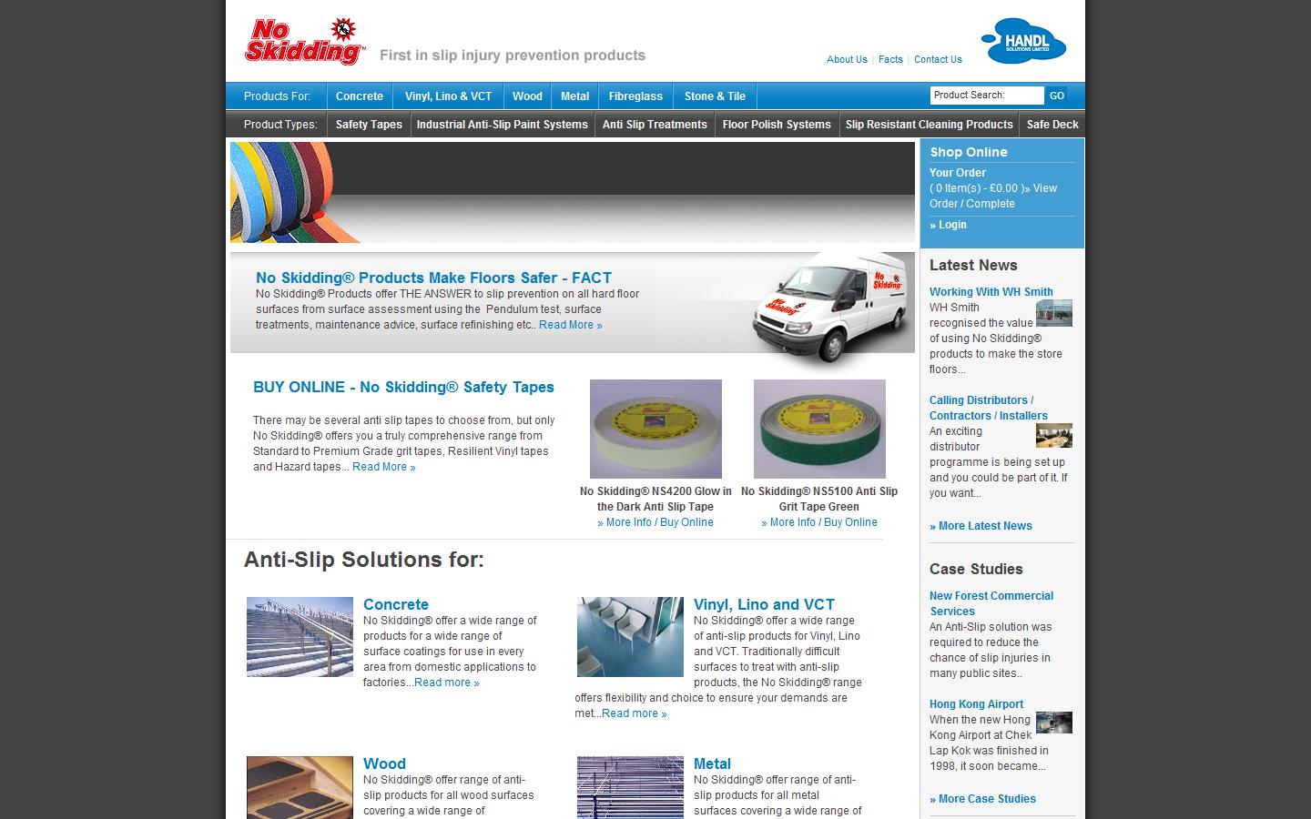 Handl Solutions Ltd Website