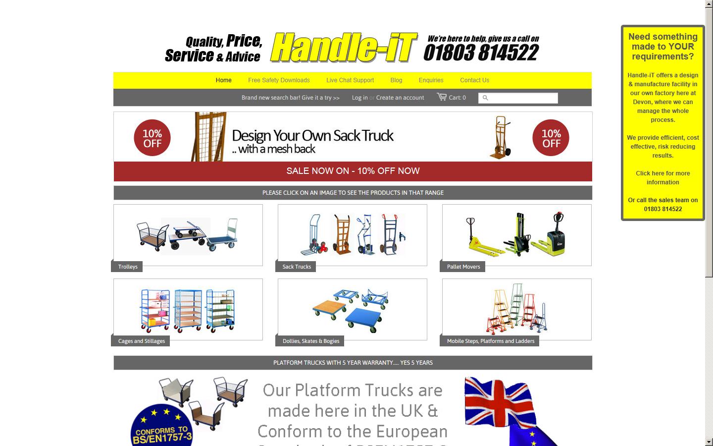 Handle-iT Ltd Website