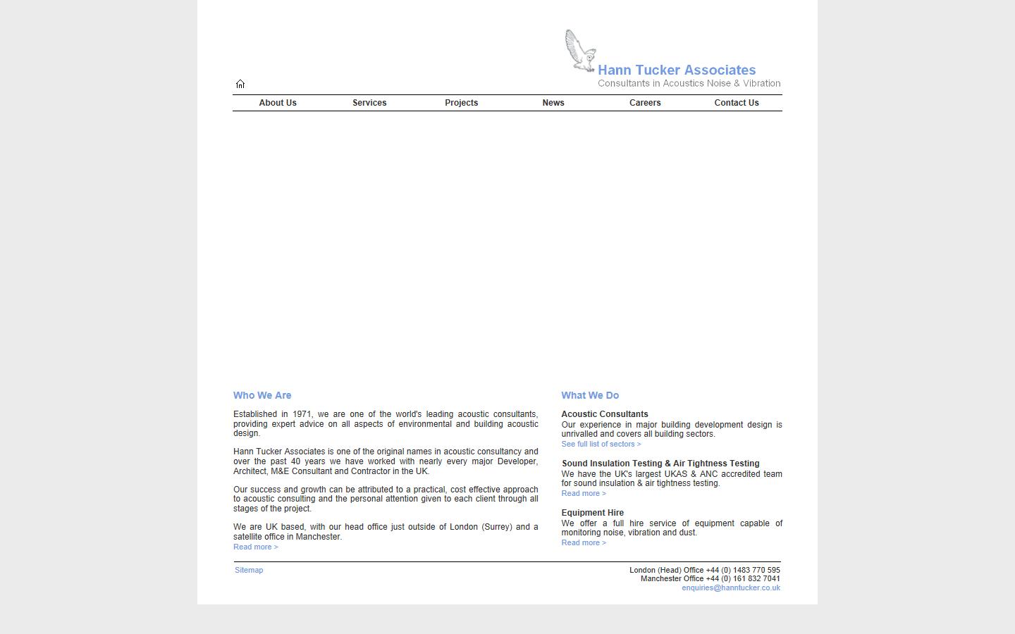 Hann Tucker Associates Limited Website