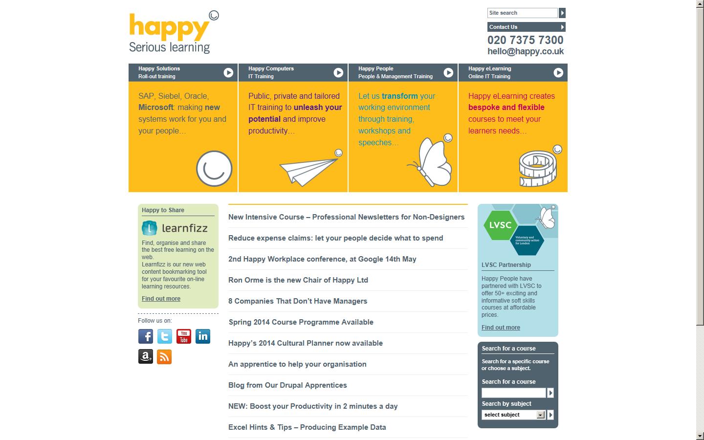 Happy Computers Ltd Website