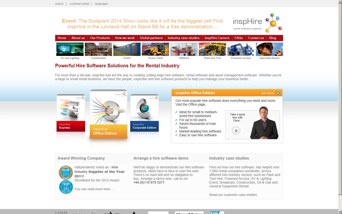 inspHire Ltd Website