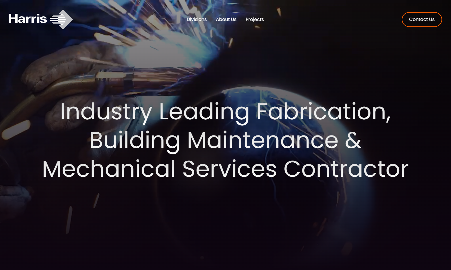 Harris Pipework Fabrications Ltd Website