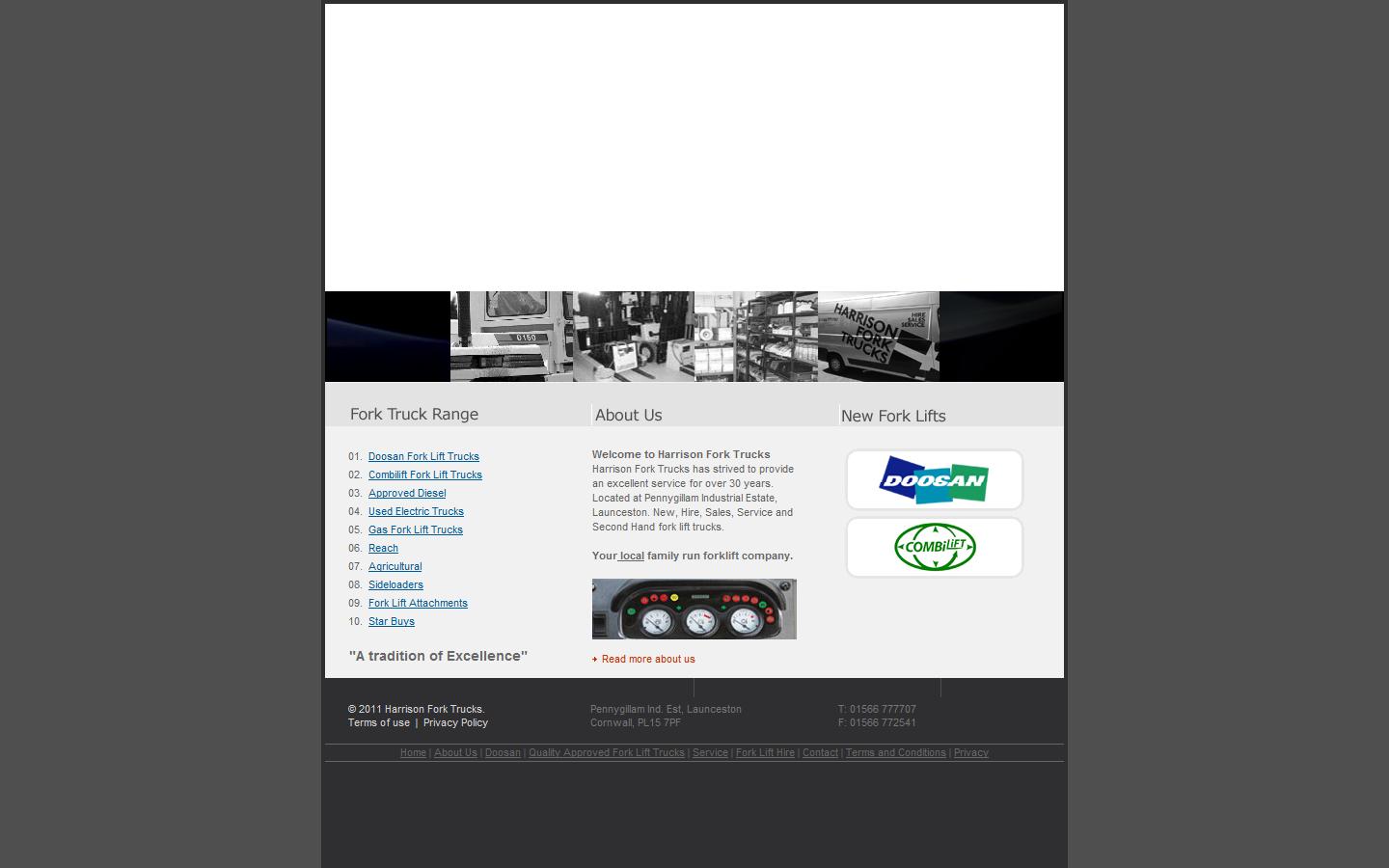 Harrison Fork Trucks - Fork Lifts Cornwall Website