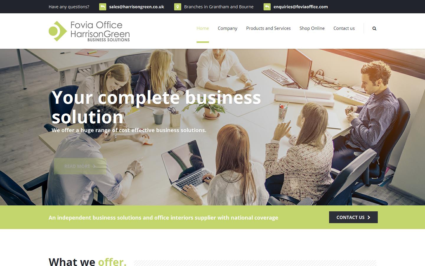 Harrisongreen Website