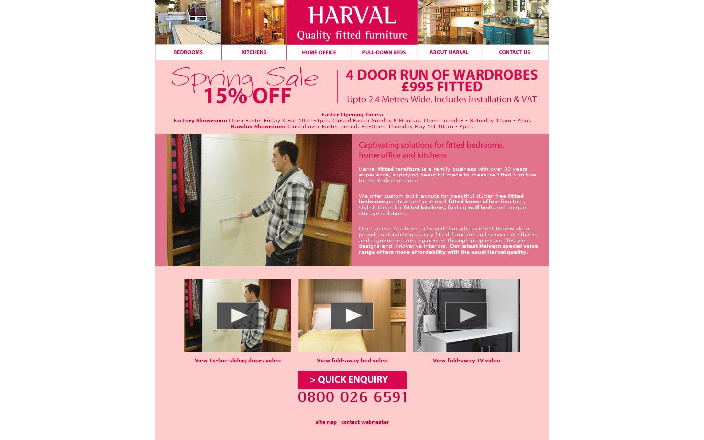 Horbury Factory Showroom  Website