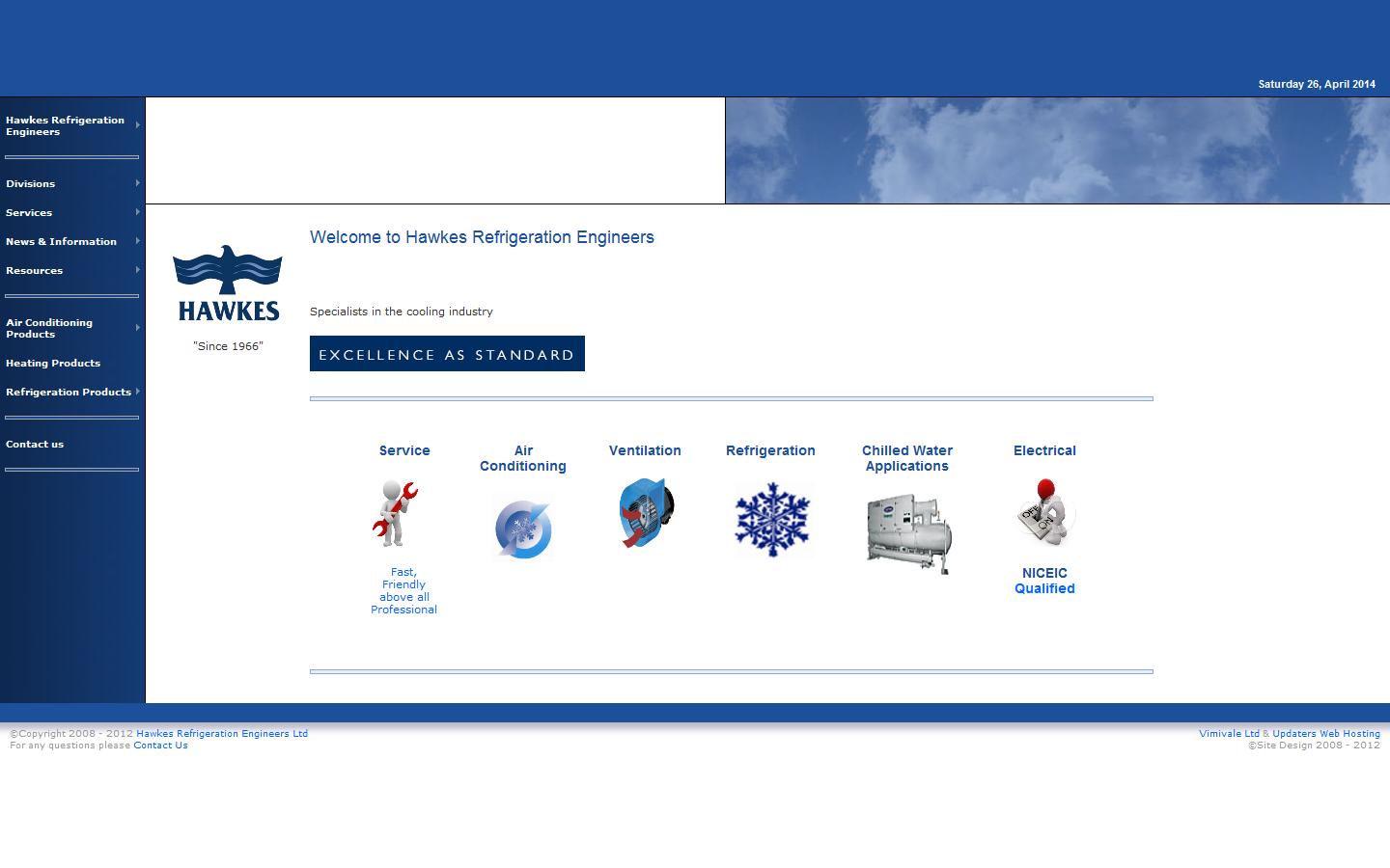 Hawkes Group Website