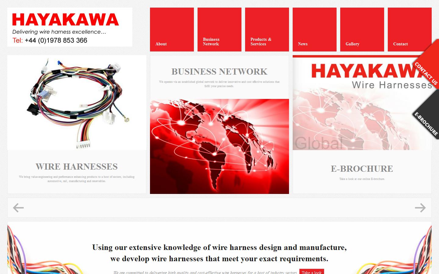 Hayakawa International (UK) Ltd Website