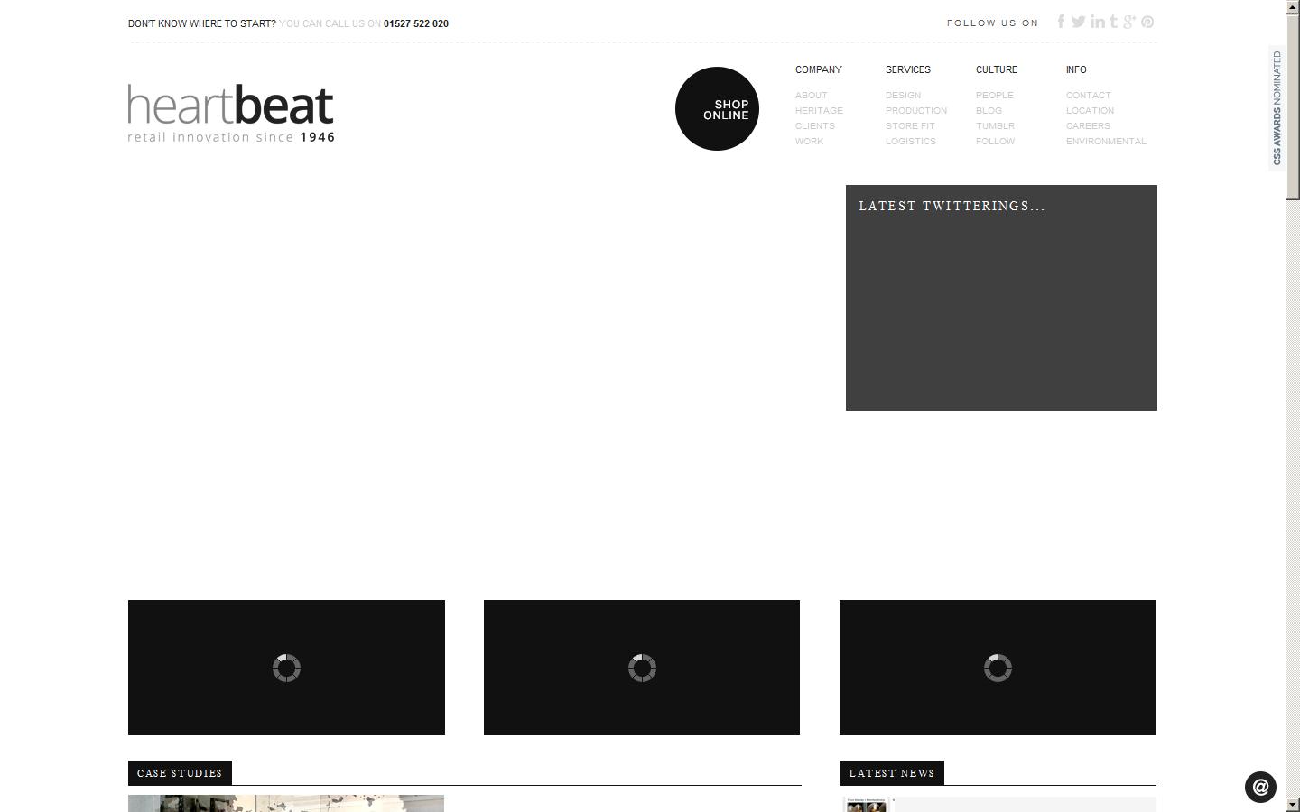 The Heartbeat Manufacturing Co. (Redditch) Ltd Website
