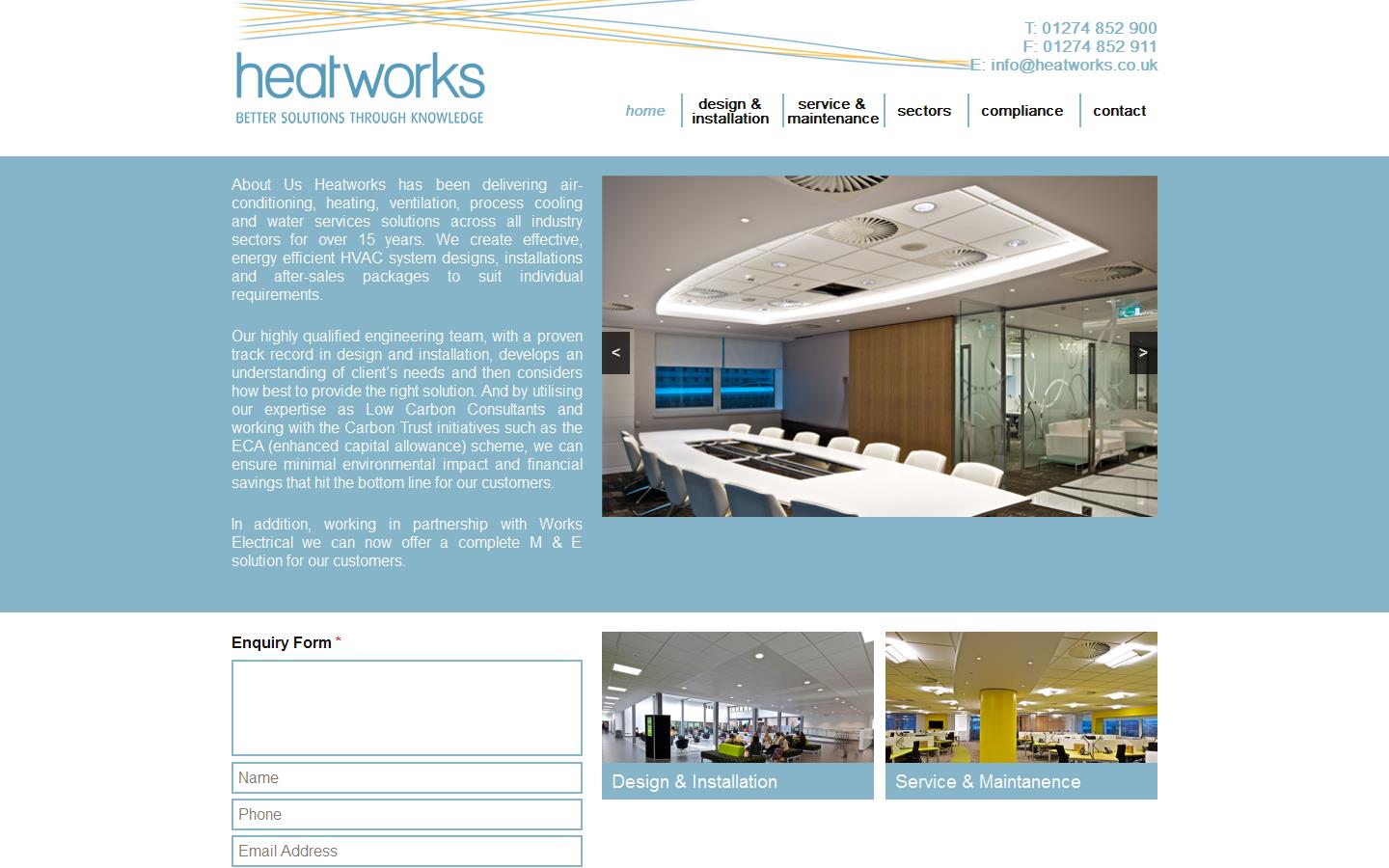 Heatworks Limited Website
