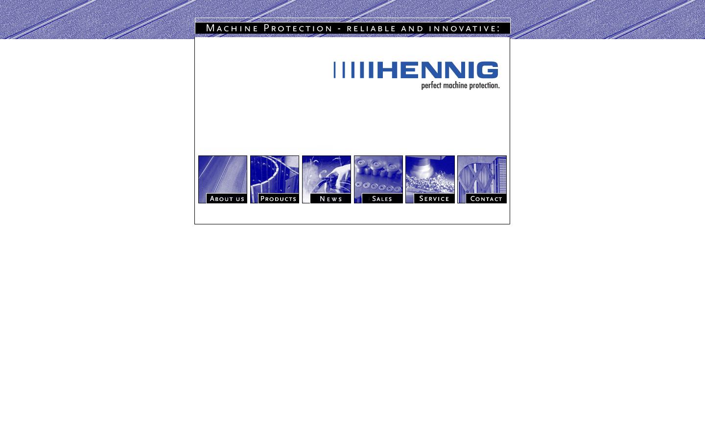 Hennig (UK) Ltd Website