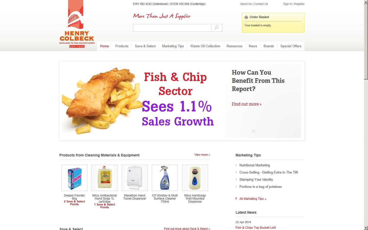 Henry Colbeck Ltd Website