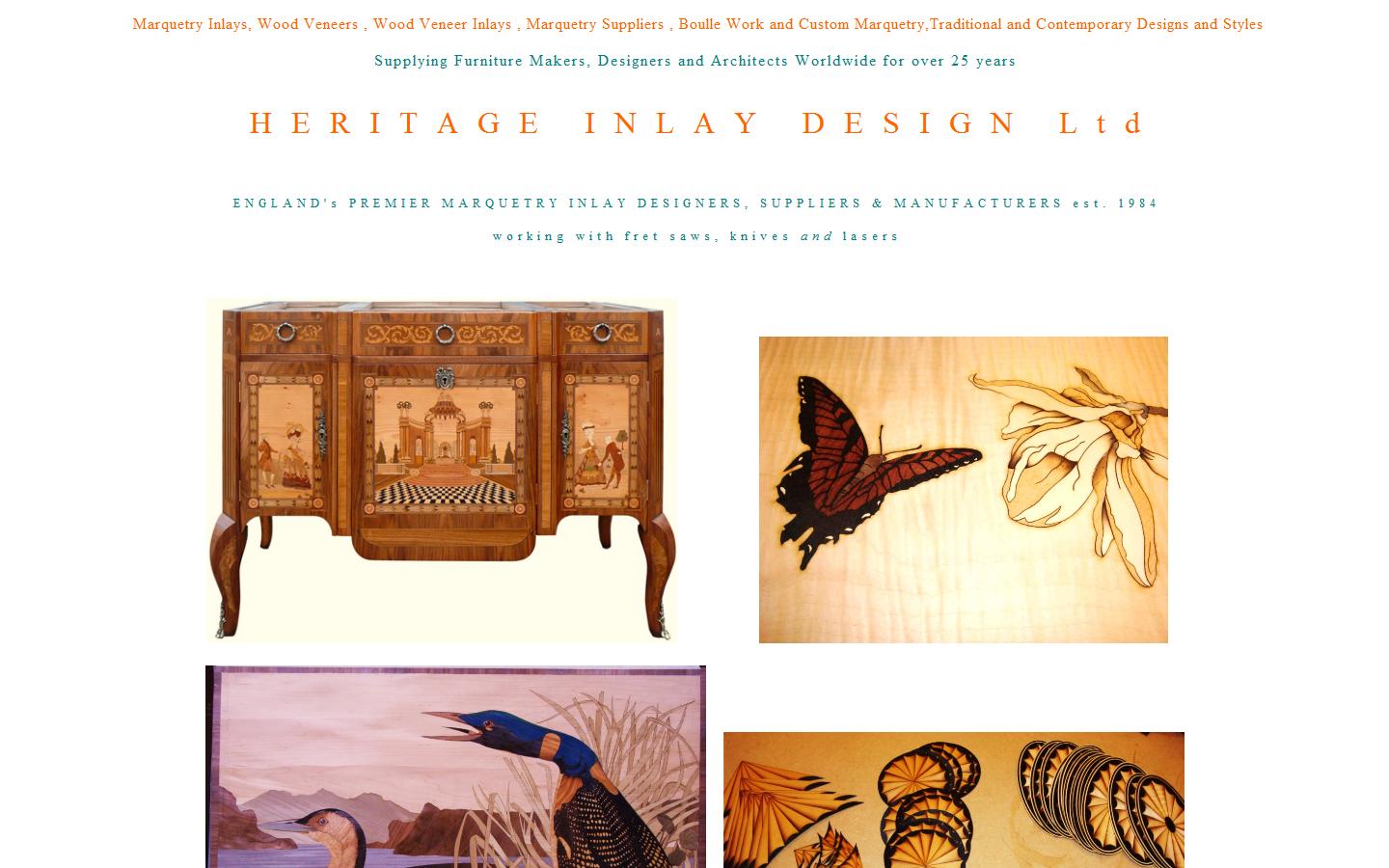 Heritage Inlay Design Ltd Website