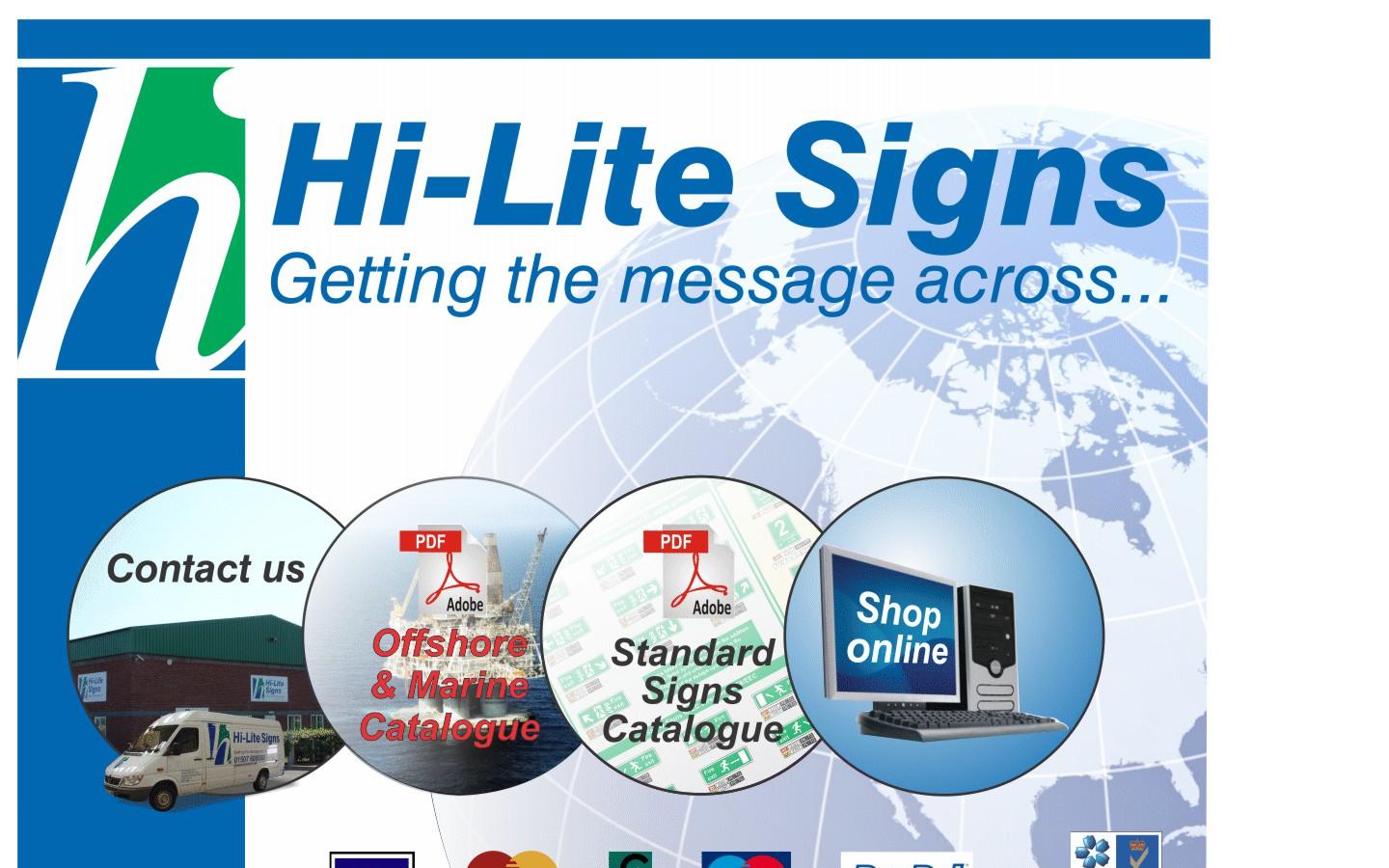 Hi-Lite Signs Limited Website