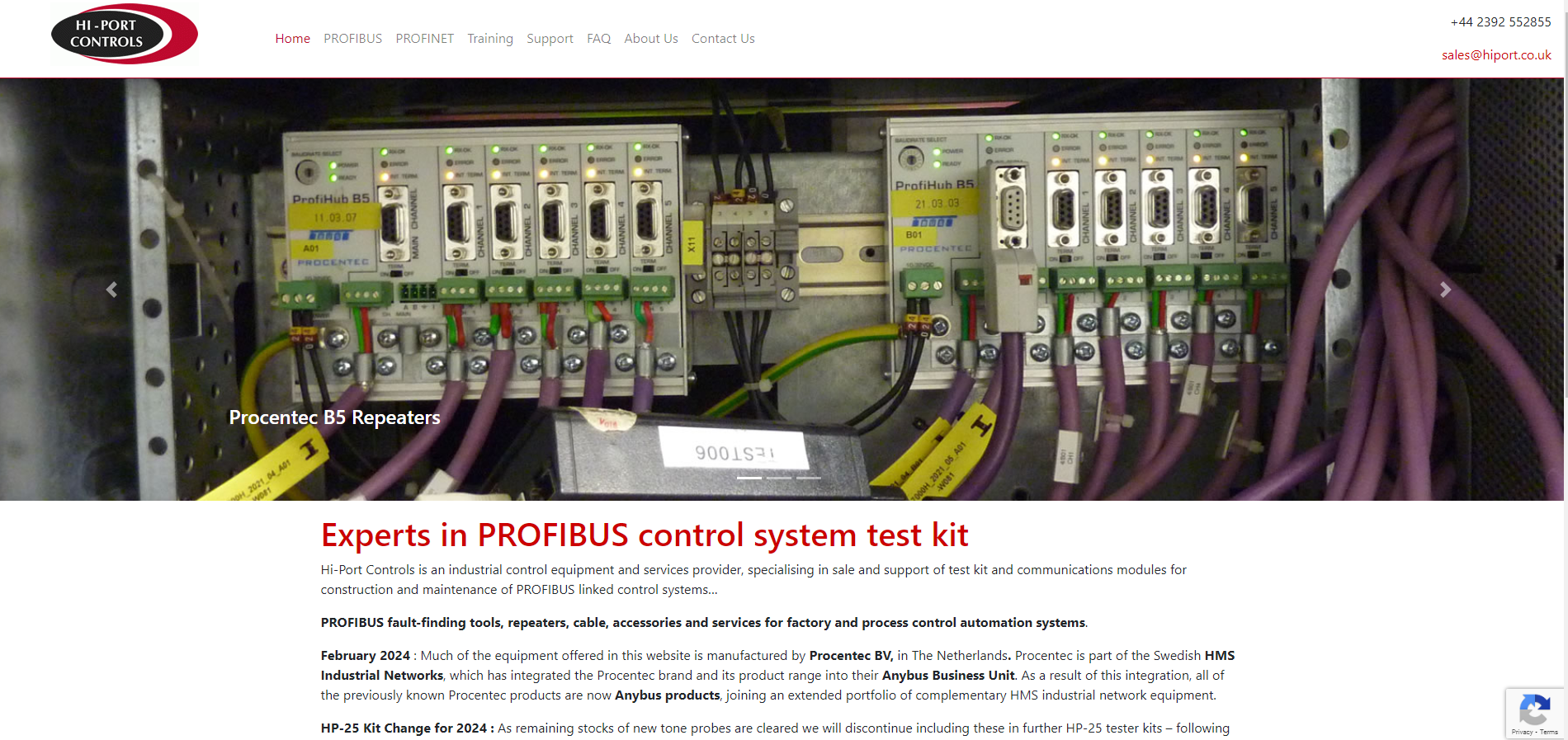 Hi-Port Telecom Website