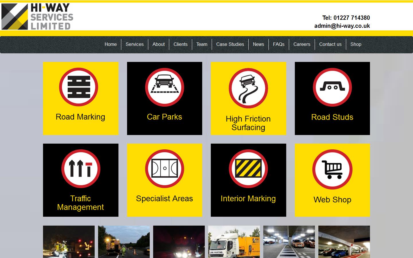 Hi-Way Services Ltd Website