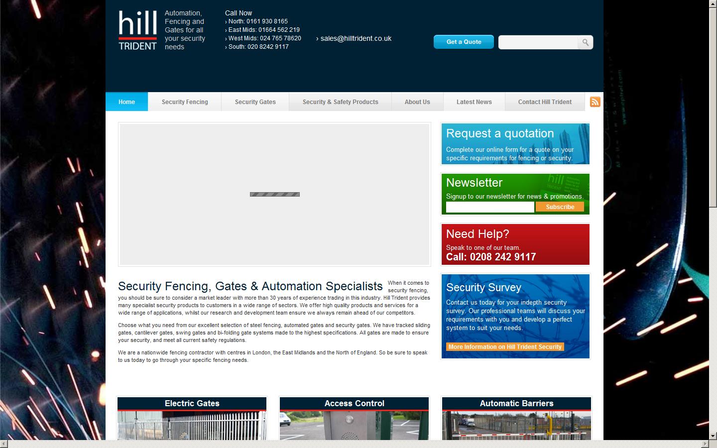Hill Trident Website