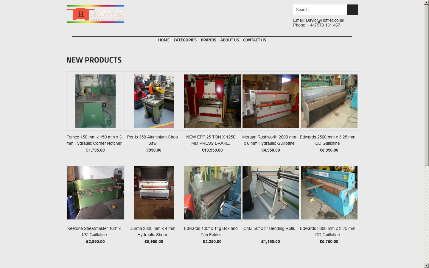 Hoffler International Ltd Website