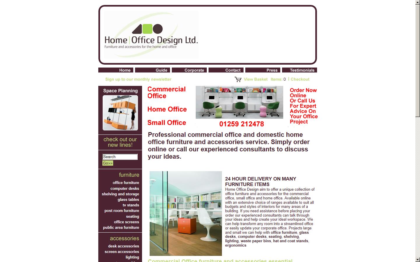 Home Office Design Ltd Website