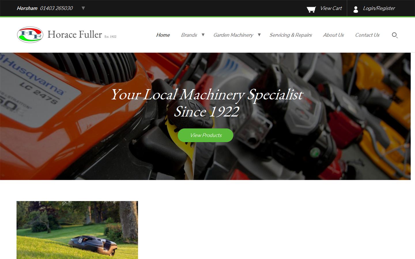Horace Fuller Ltd Website