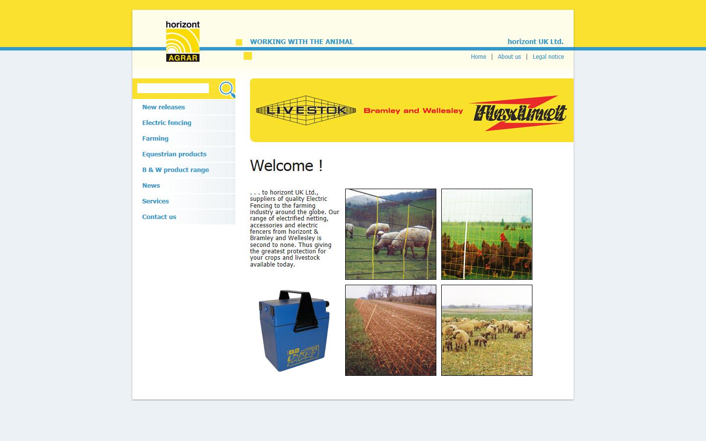 horizont UK Ltd Website