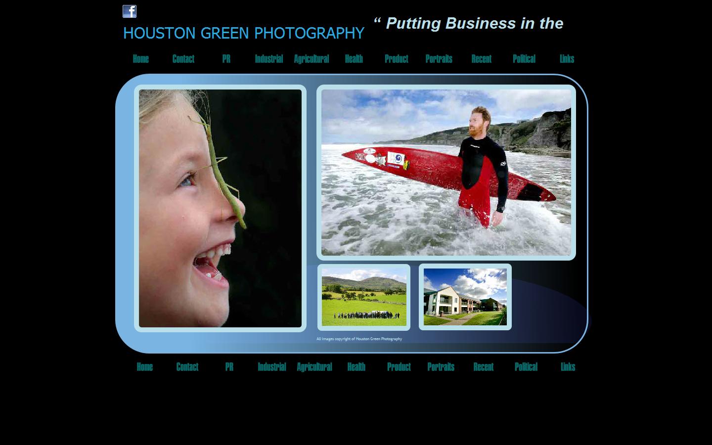 Houston Green Photography Website