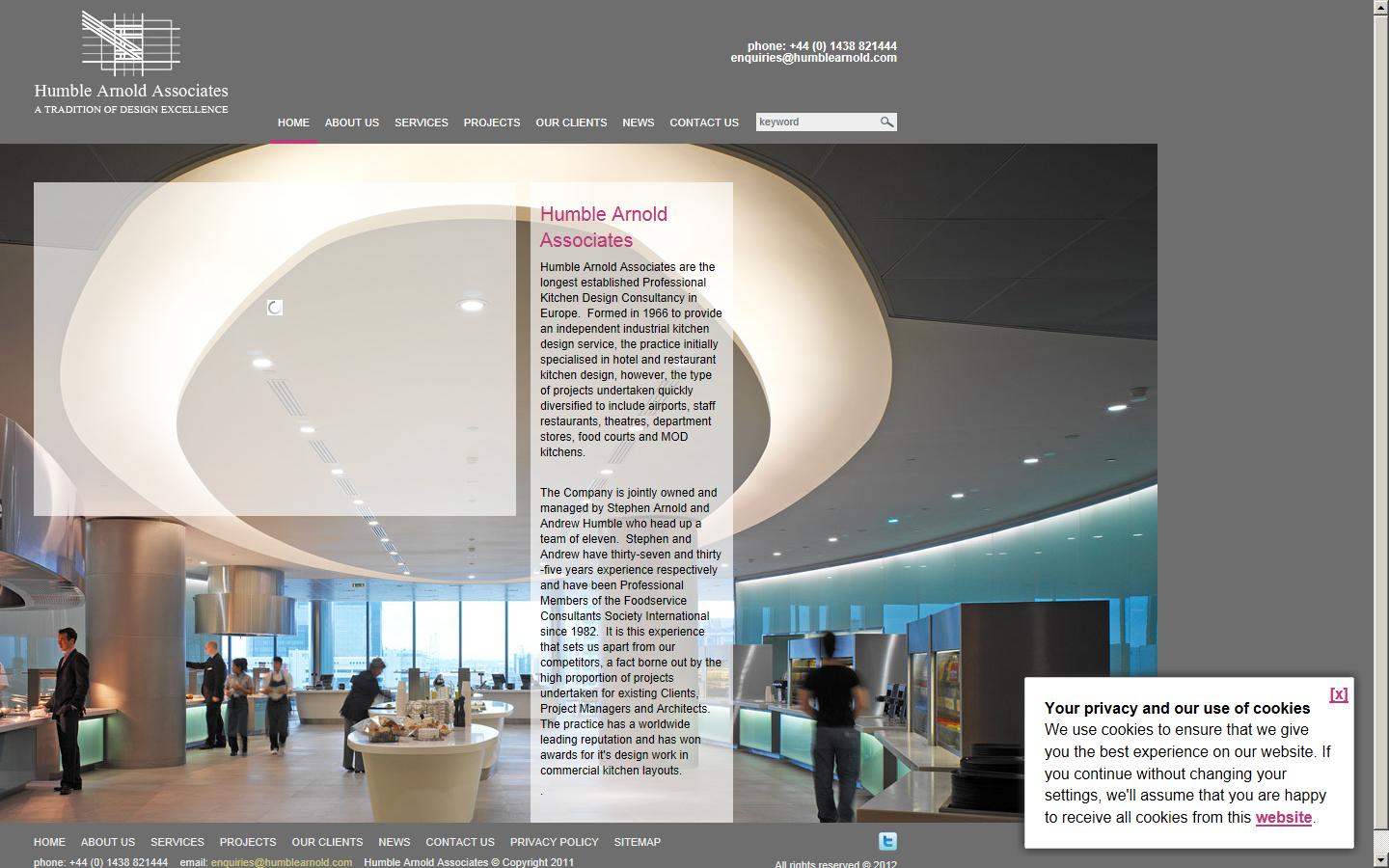 Humble Arnold Associates Website