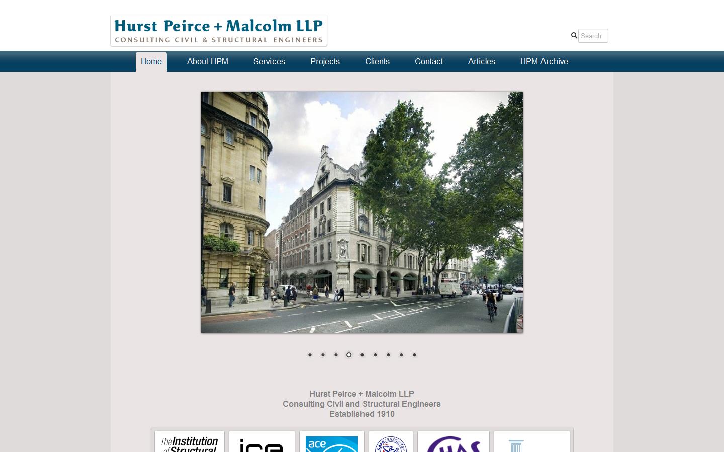 Hurst Peirce & Malcolm Website