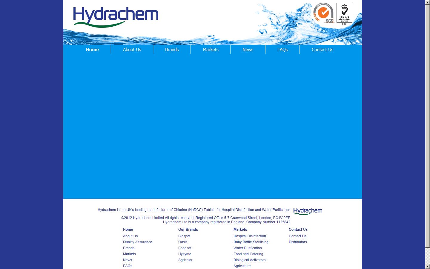 HydraChem Limited Website