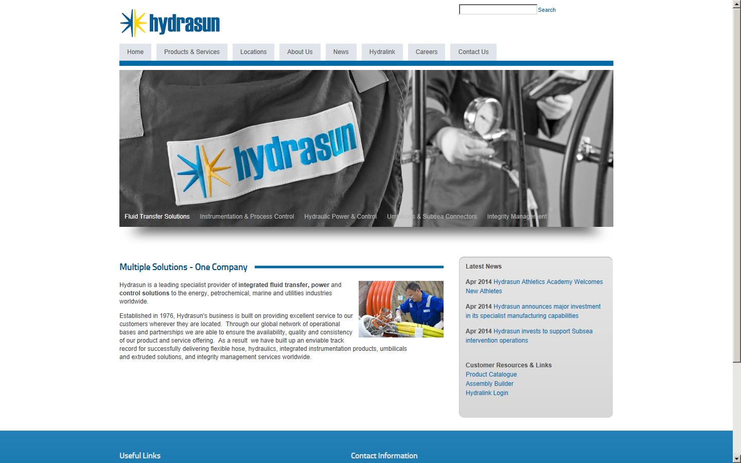 Hydrasun Group Ltd Website