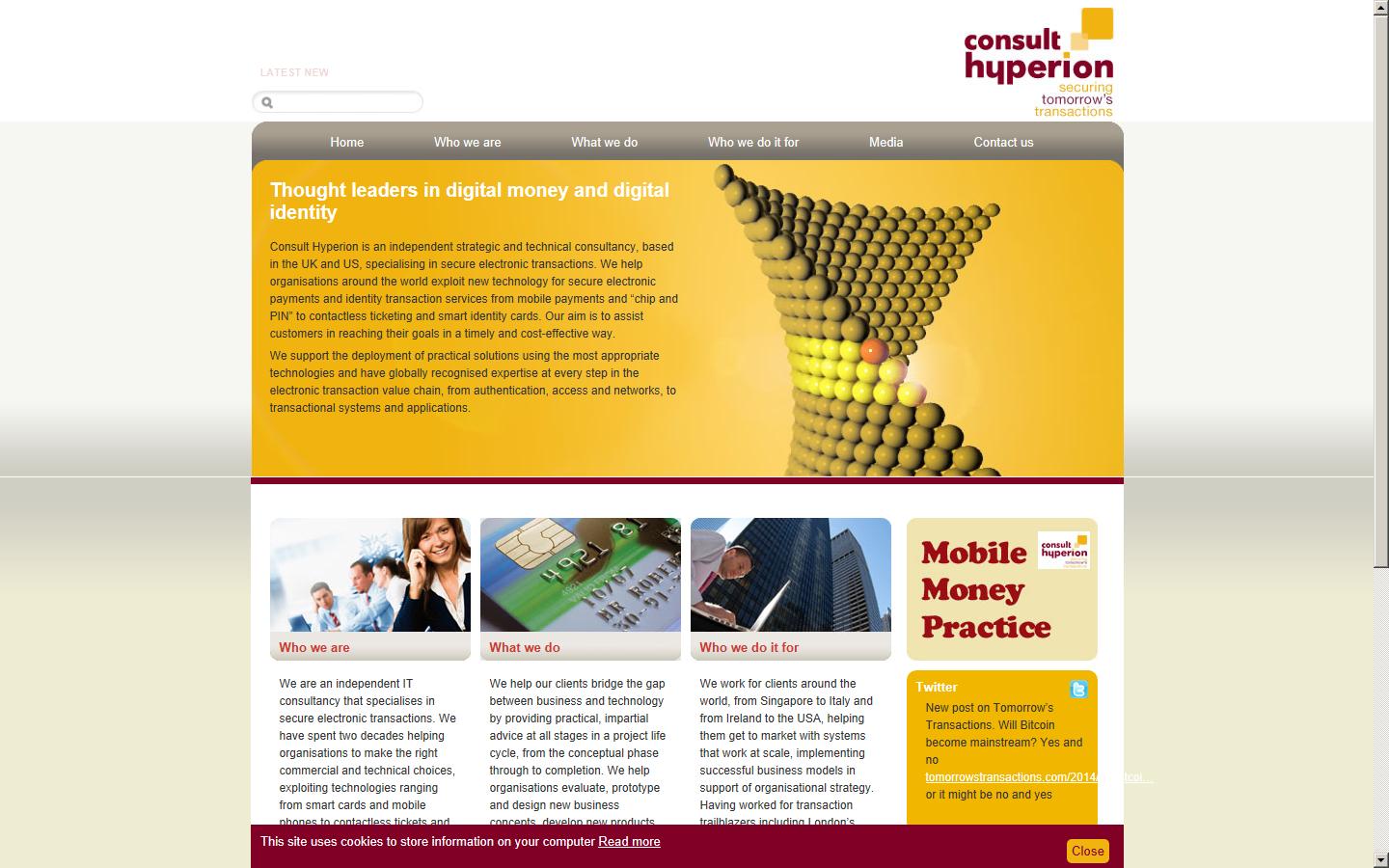 Consult Hyperion Website