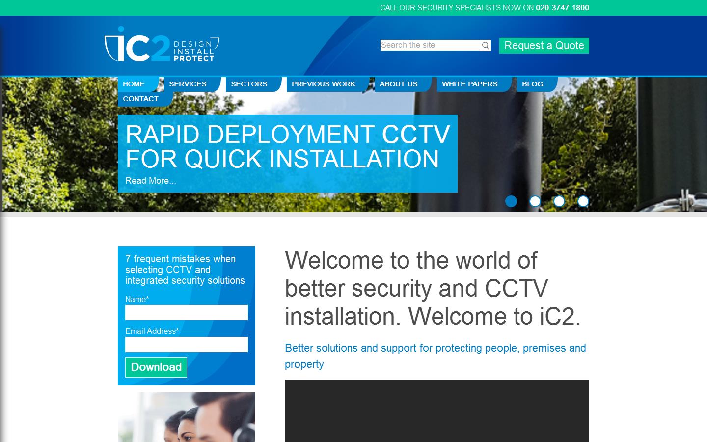 I C 2 (UK) Ltd Website