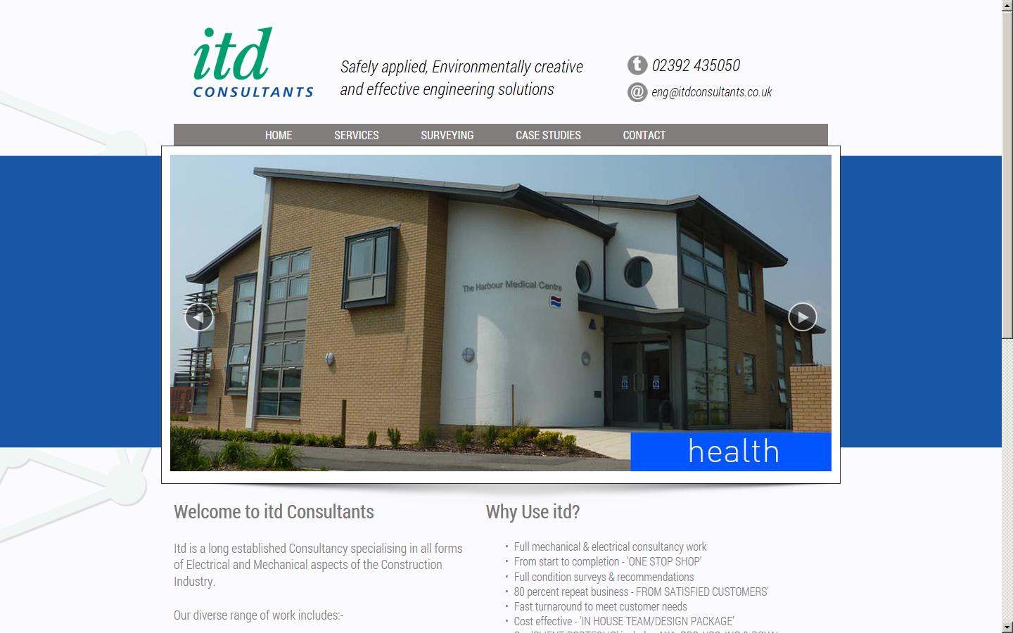 itd Consultants Website