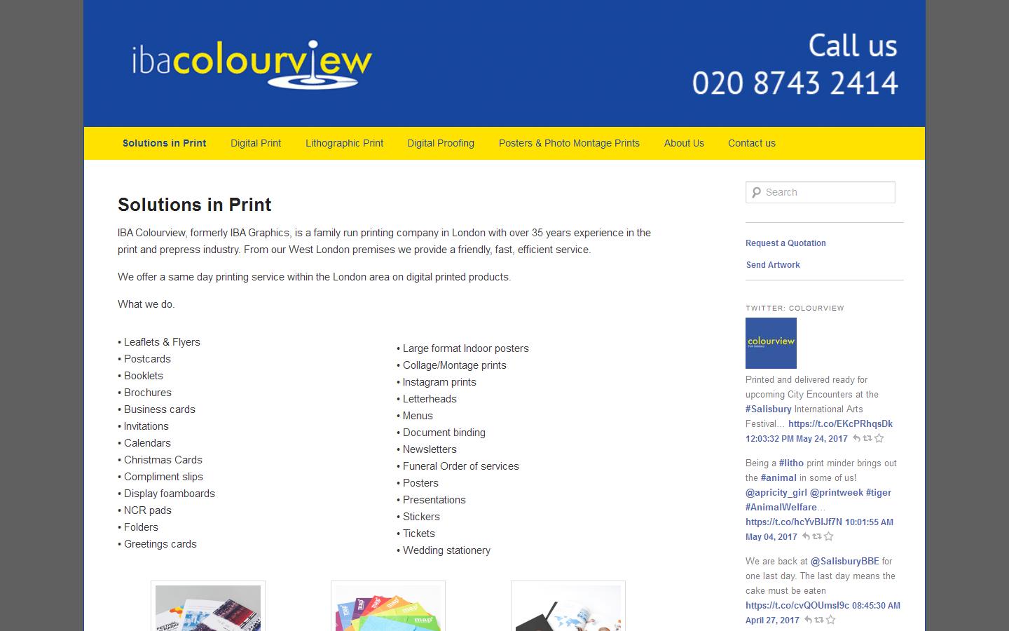 IBA ColourView Website