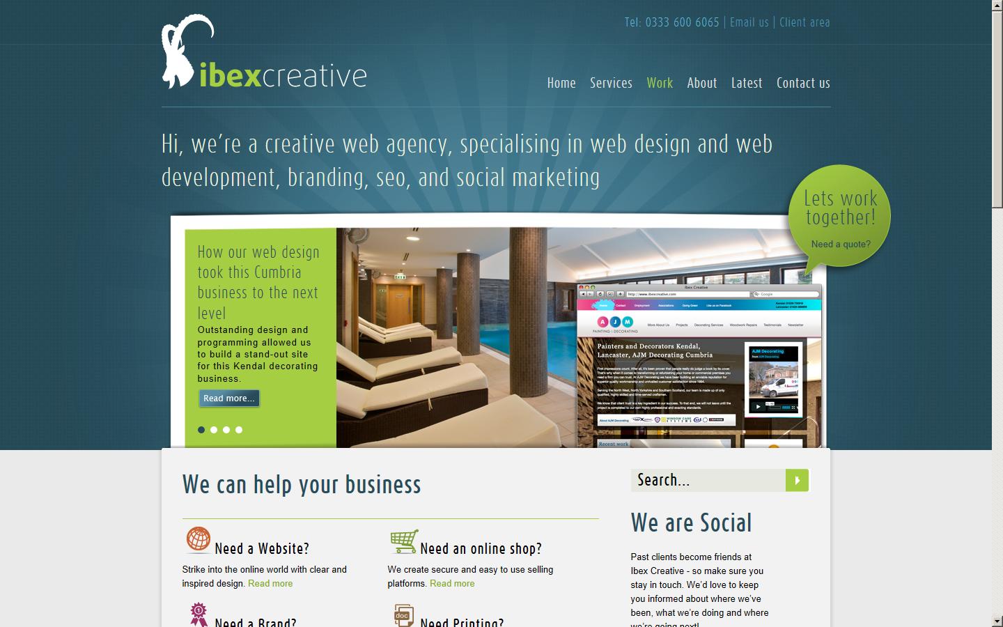 Ibex Creative Website