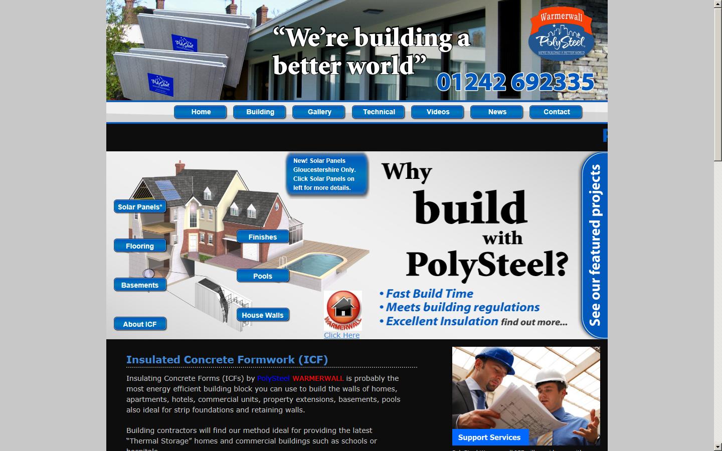 Insulated Concrete Formwork Website