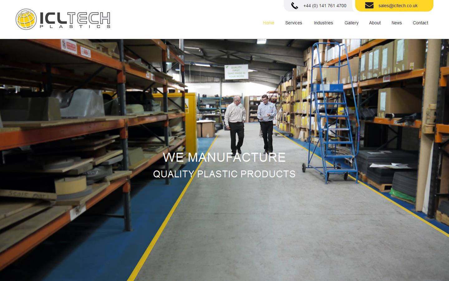 ICL Tech Ltd Website