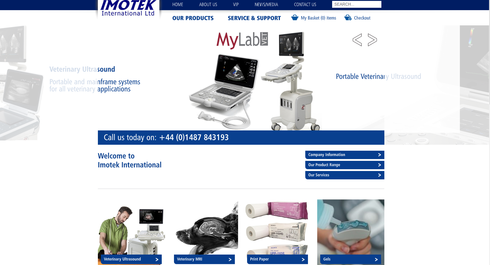 Imotek International Ltd Website