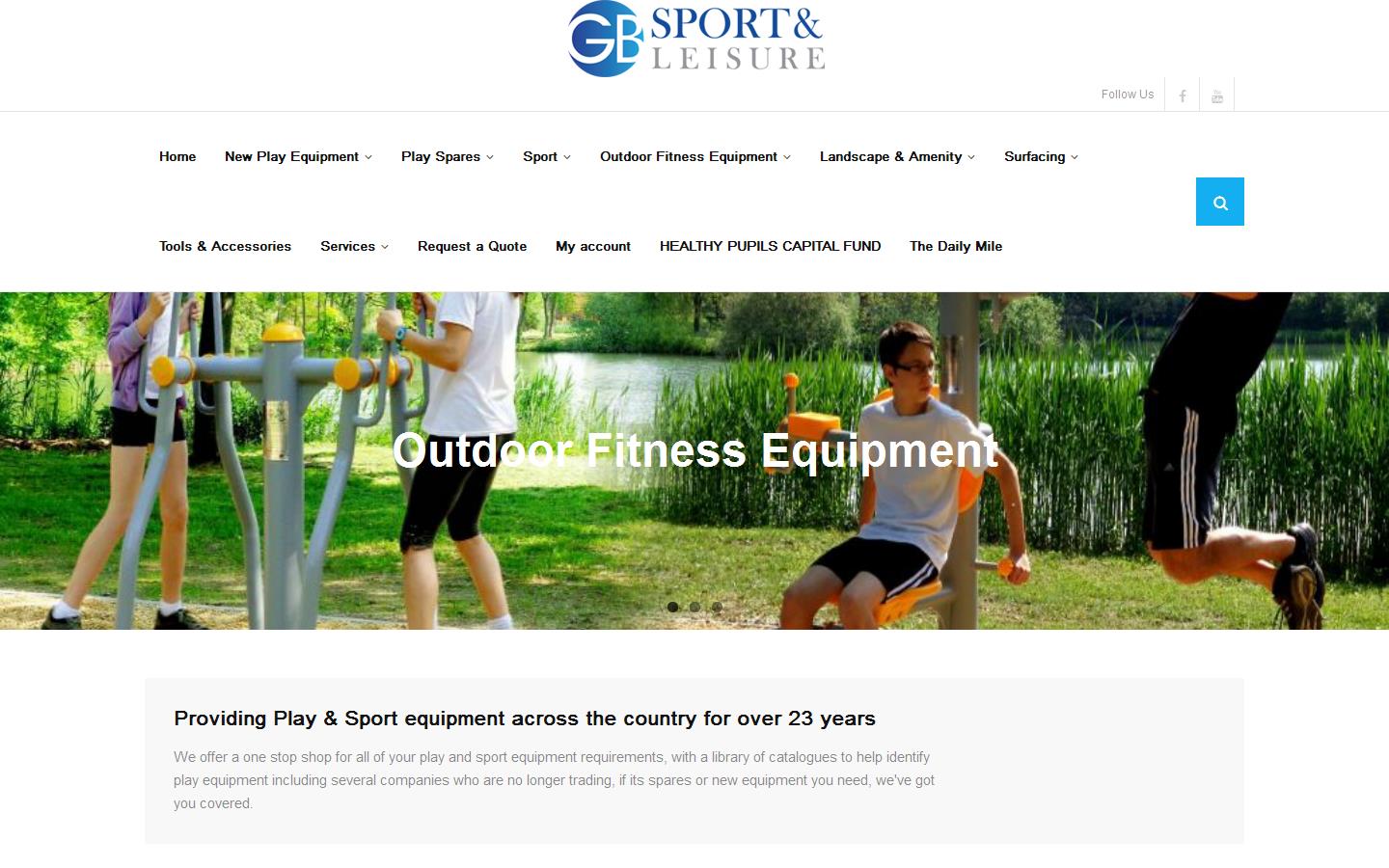 GB Sport & Leisure UK Website