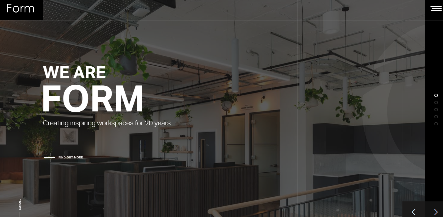 Form Fit Out Website