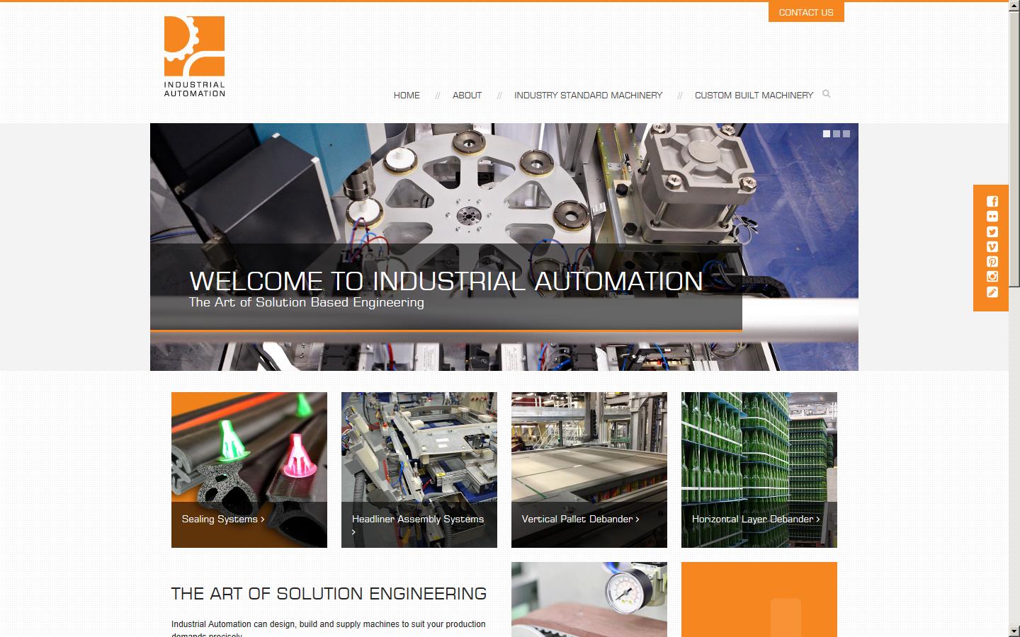 Industrial Automation  Website