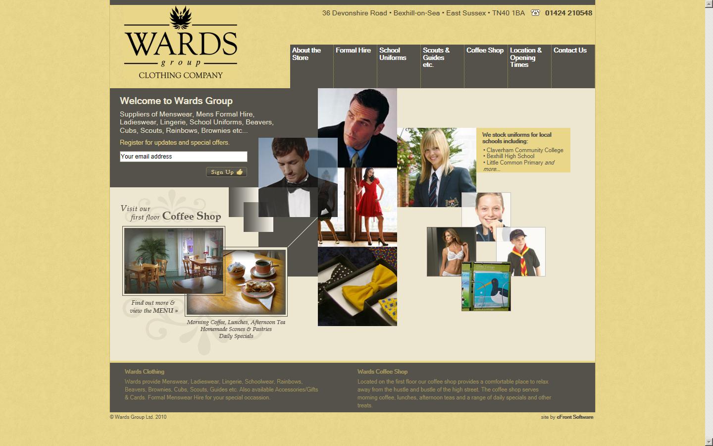 J B Wards & Co Ltd Website