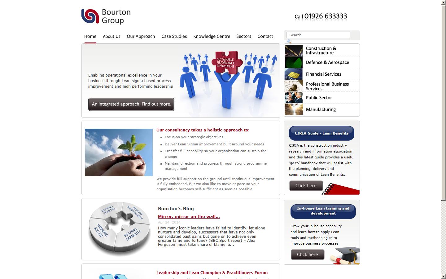 Bourton Group Website