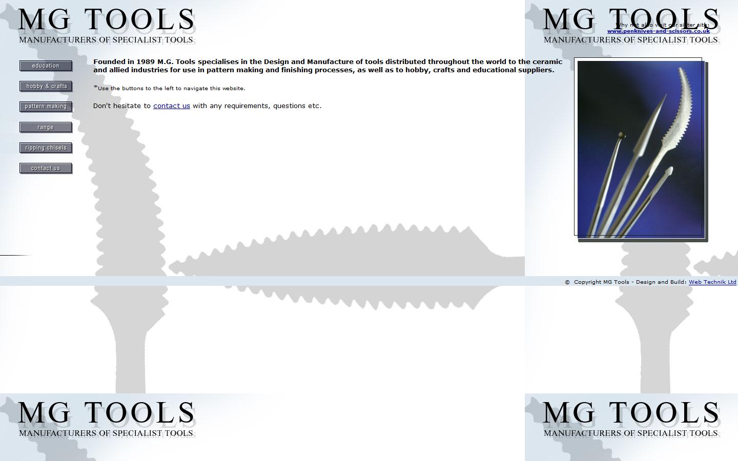 M.G.Tools Website