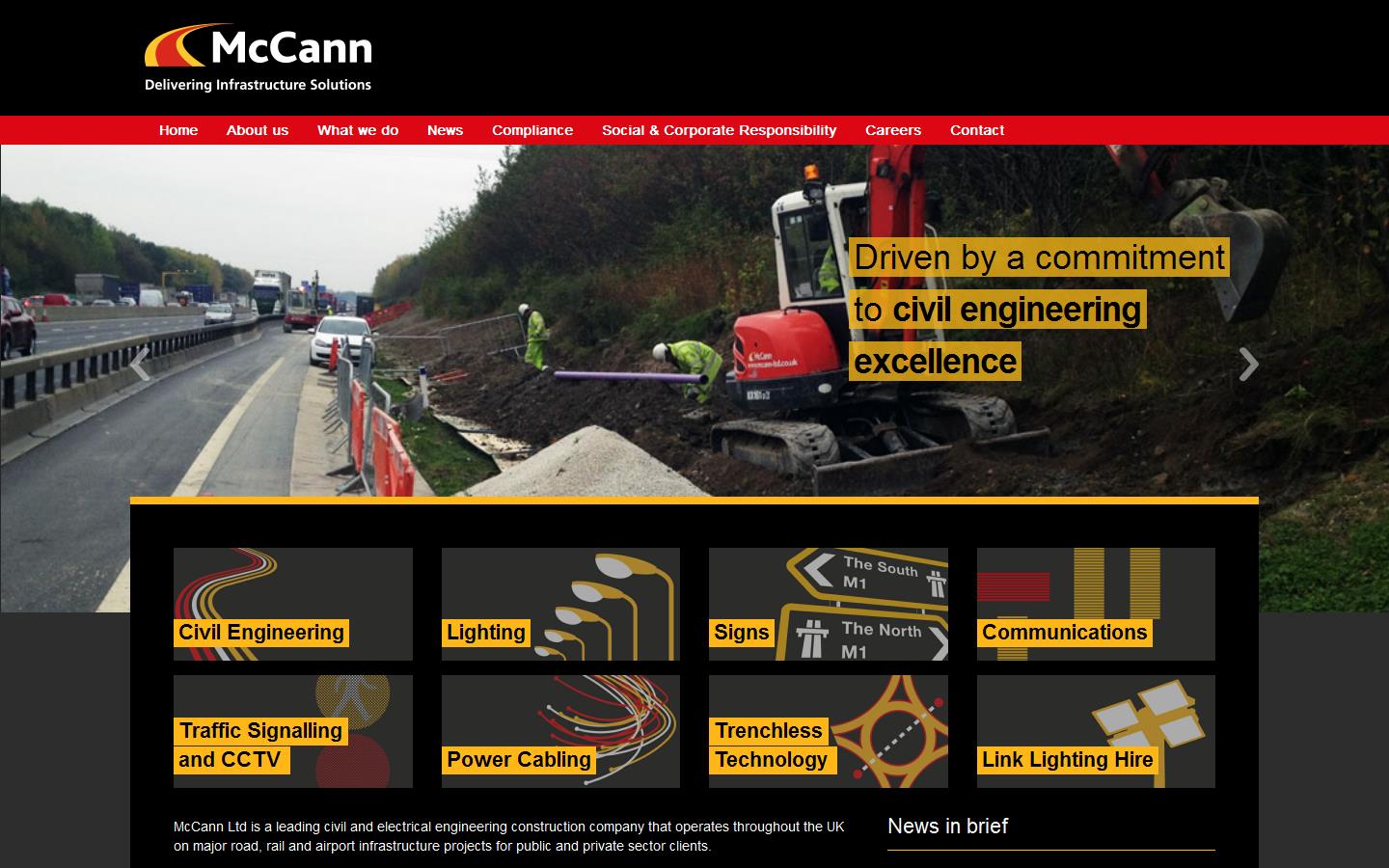J. McCann & Co. (Nottm.) Ltd Website
