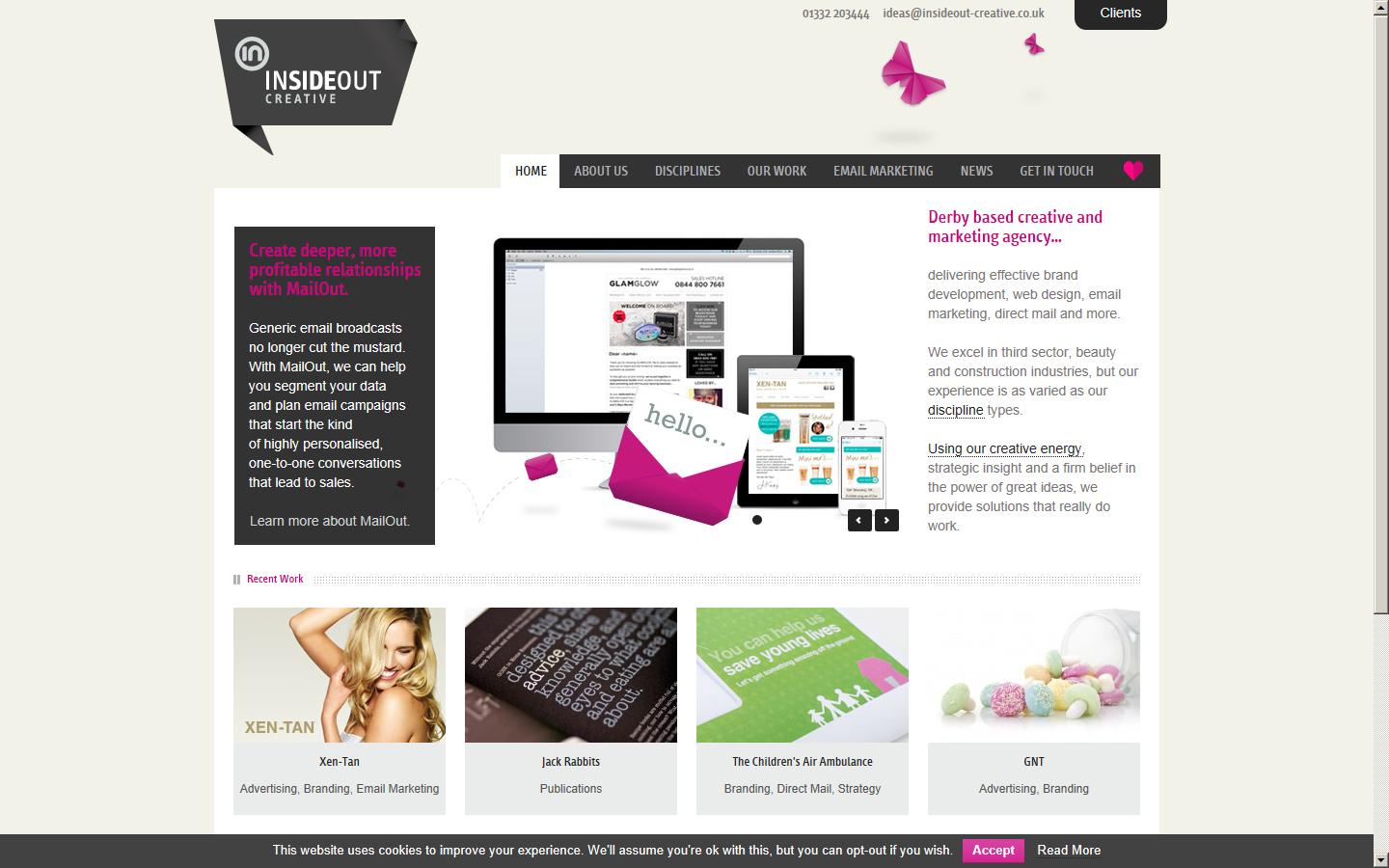 InsideOut Creative Website