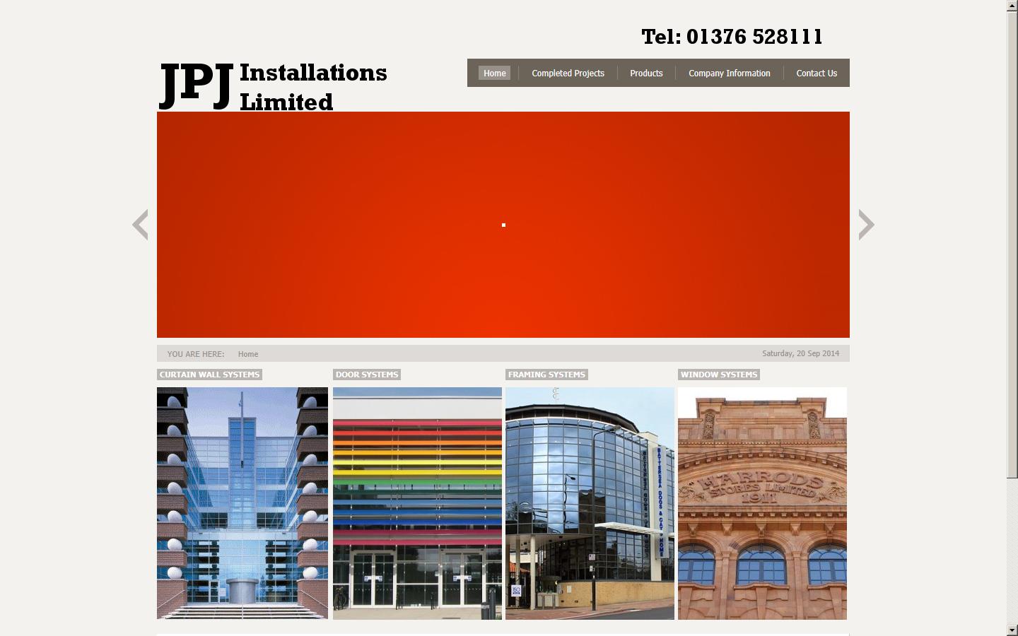 J P J Installations Website