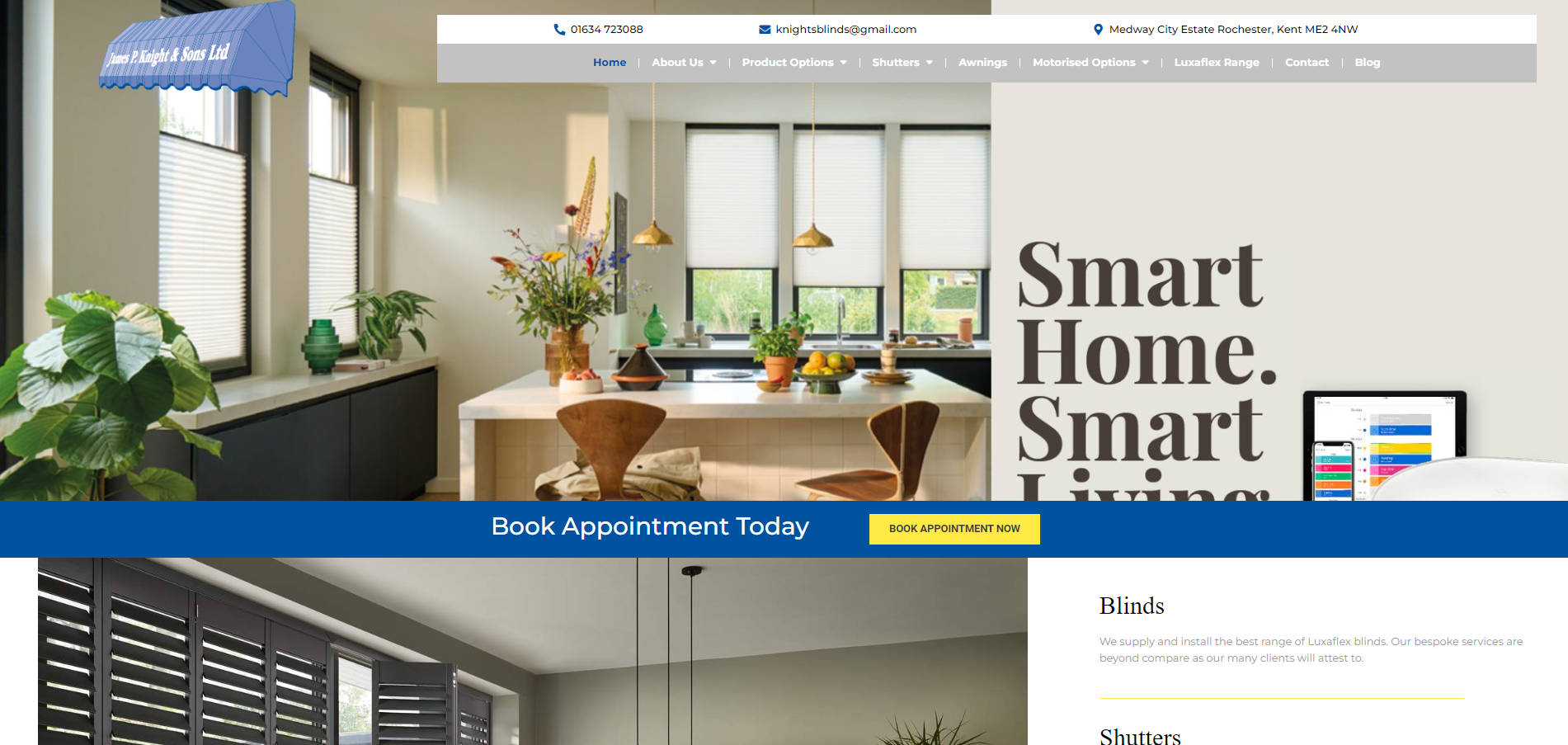 J P Knight & Sons Ltd Website