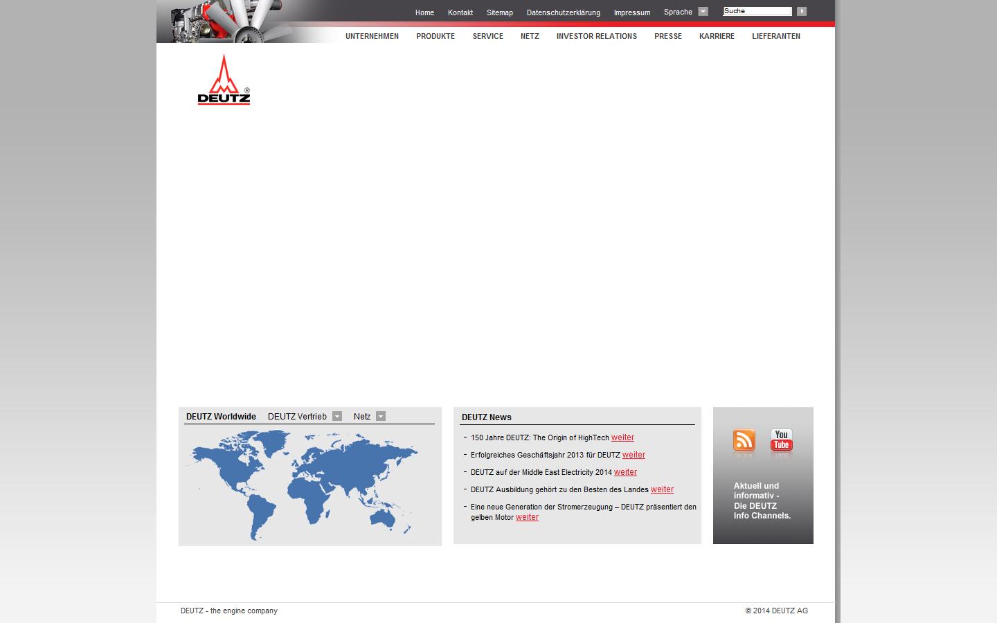 Deutz UK Ltd Website
