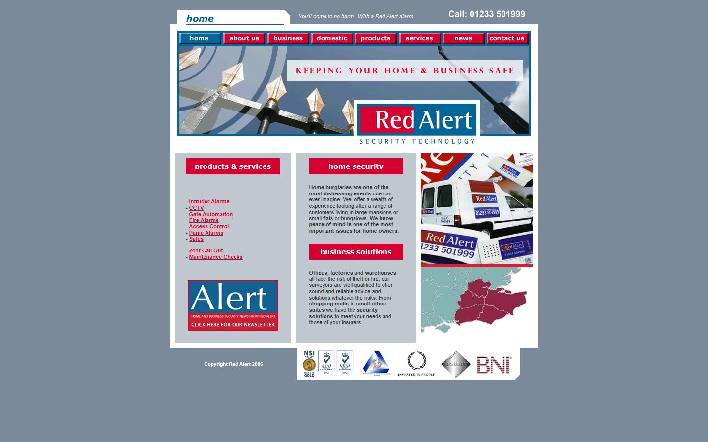 Red Alert Website